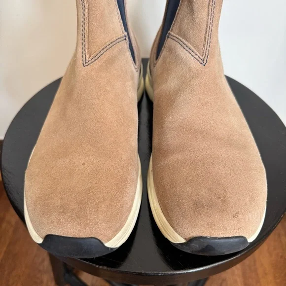 Blundstone 2146 Elastic Sided Sand & Navy Active Boots Size M8 - Picture 4 of 10